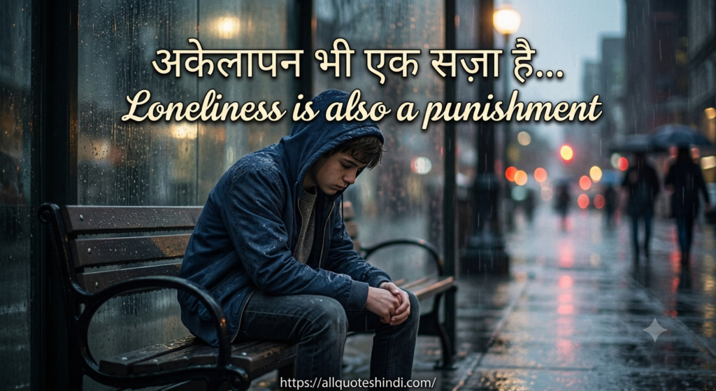 Alone Quotes in Hindi | 200+ अकेलेपन के दिल को छूने वाले कोट्स (2026) 6 Feeling Alone Quotes in Hindi अकेलापन महसूस होने पर दिल की बात