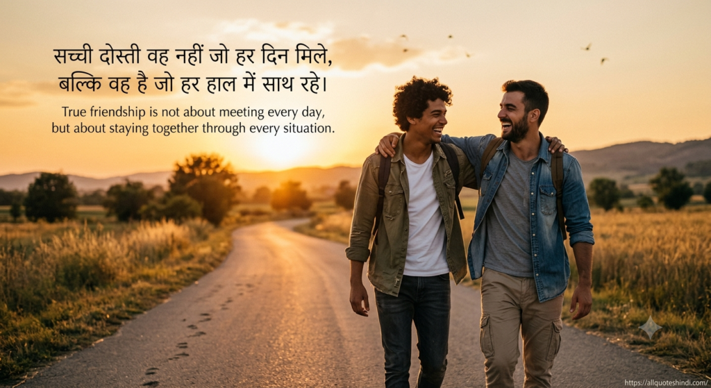 Friendship quotes in hindi for girl