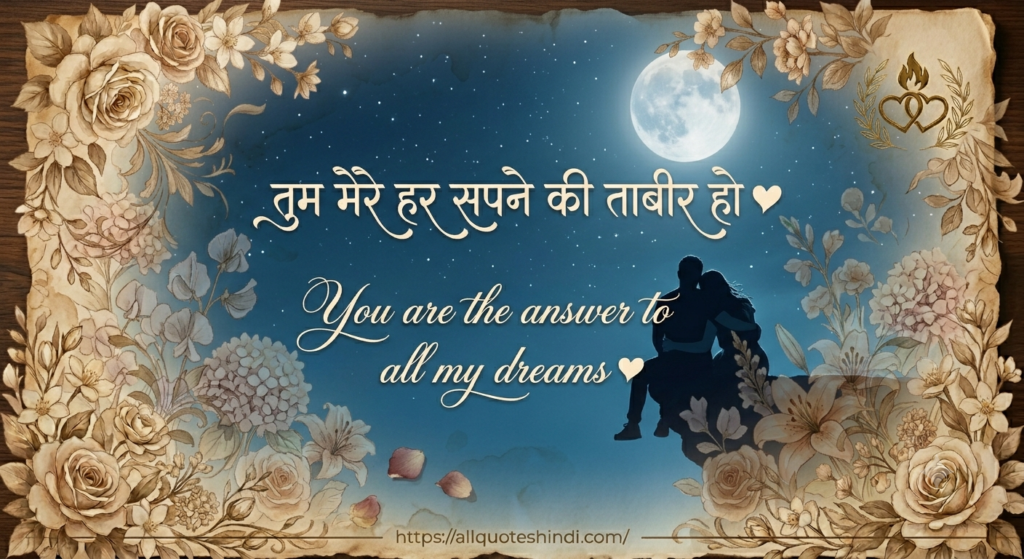 Love Quotes for Wife from Husband in Hindi