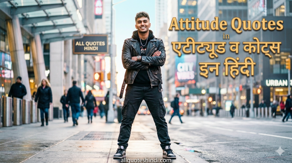Attitude Quotes in Hindi
