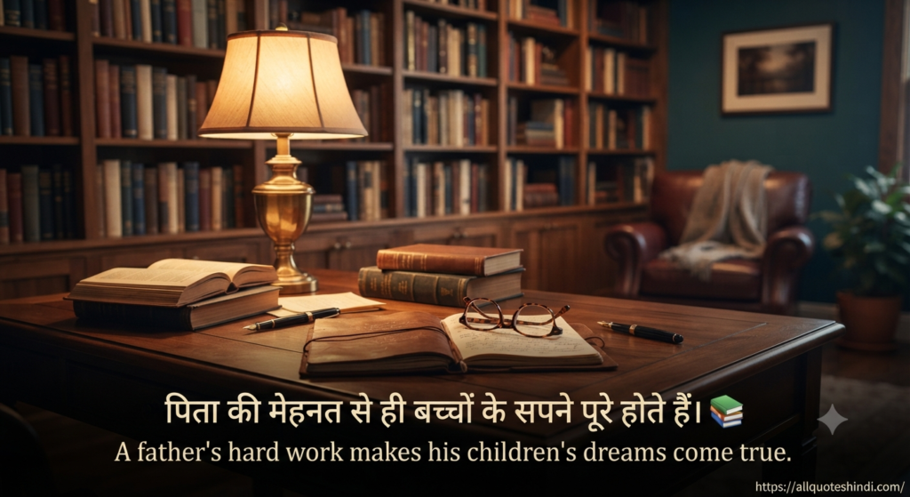 Father Quotes in Hindi | 150+ Best Heart Touching Papa Quotes 2026 3 Father Love Quotes in Hindi