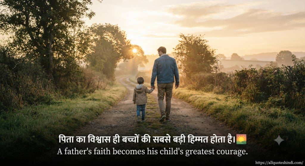 Father Quotes in Hindi | 150+ Best Heart Touching Papa Quotes 2026 4 Father's Day Quotes in Hindi