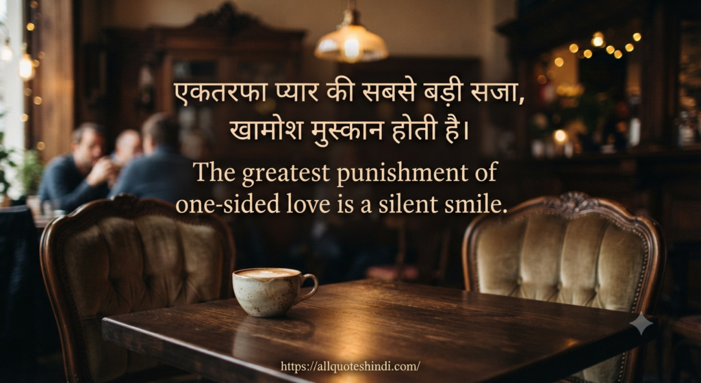 One Sided Love Quotes in Hindi | 150+ Heart Touching Lines 2026 1 Best One Sided Love Quotes in Hindi
