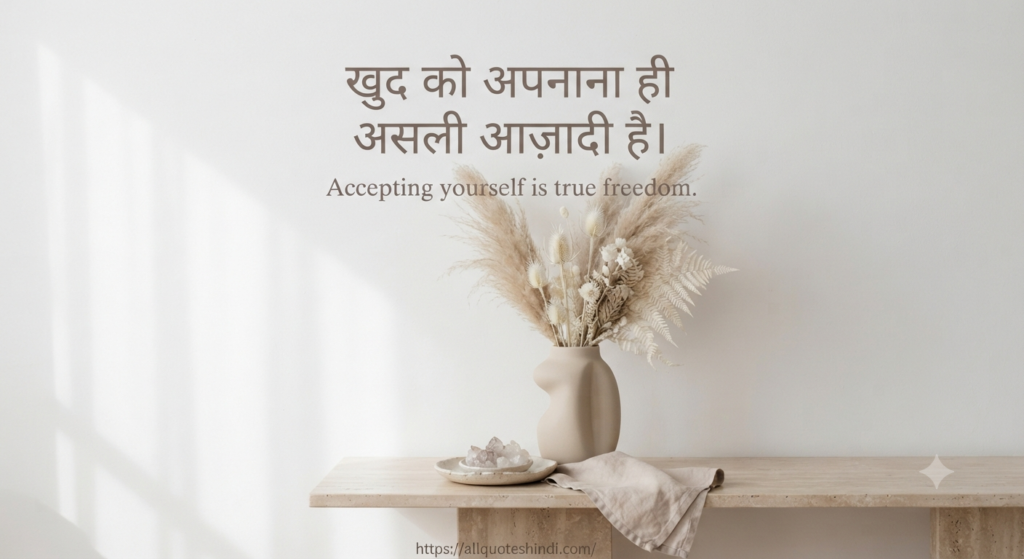 Self Love Quotes in Hindi | 150+ Best Heart Touching Lines 2026 1 Best Self Love Quotes in Hindi