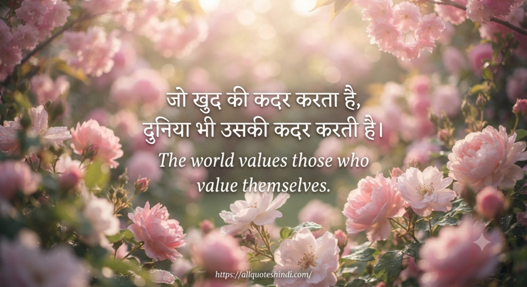 Self Love Quotes in Hindi | 150+ Best Heart Touching Lines 2026 2 Love Yourself Quotes in Hindi