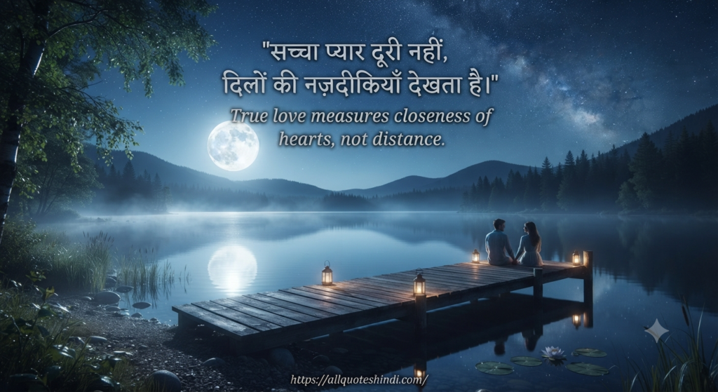 True Love Quotes in Hindi | 200+ Dil Ko Chhoo Jane Wale Quotes (2026) 2 Romantic True Love Quotes in Hindi